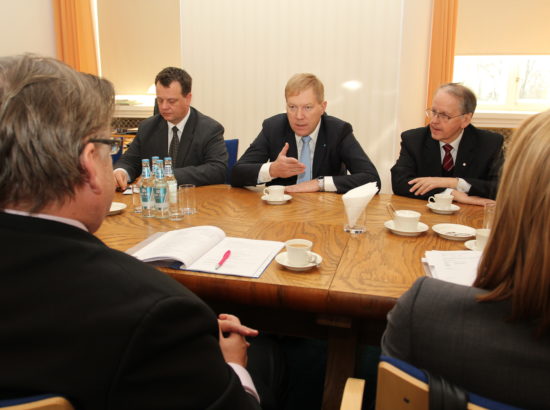 Kohtumine Soome parlamendi väliskomisjoni delegatsiooniga